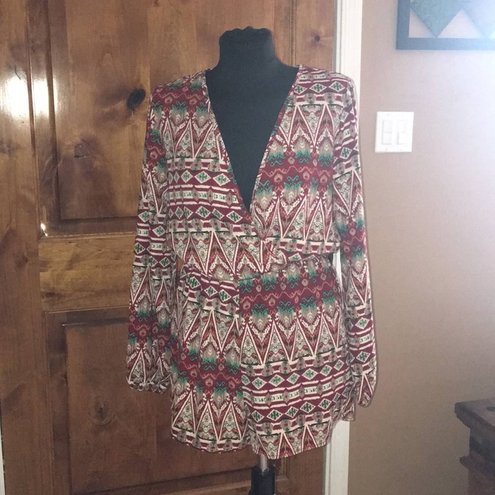 B_envied romper Sz m nwot